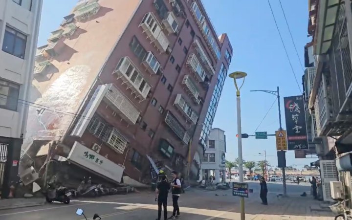 На Тайвані стався потужний землетрус. Чотири людини загинули, майже 60 поранено (оновлено)