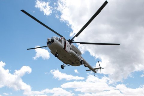 В России во время аварийной посадки опрокинулся пассажирский вертолет,  есть пострадавшие 