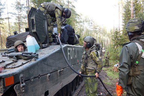 В Швеции начались крупнейшие за 20 лет военные учения