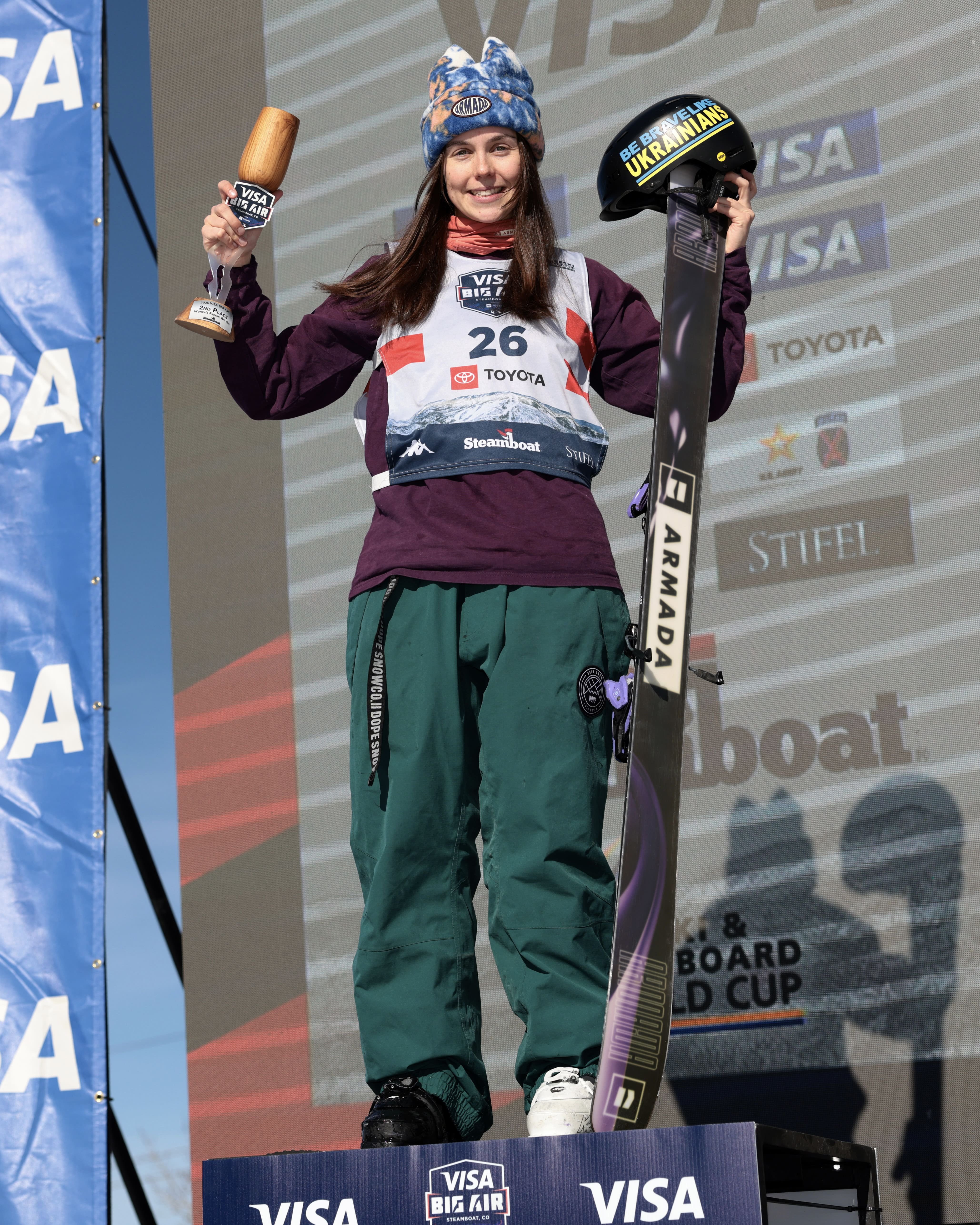 Катерина Коцар зі срібною медаллю Кубка світу