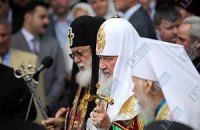 Патриарх Кирилл прилетел в Луганск