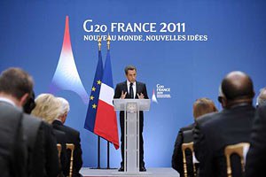 G20 решает судьбу еврозоны в Париже