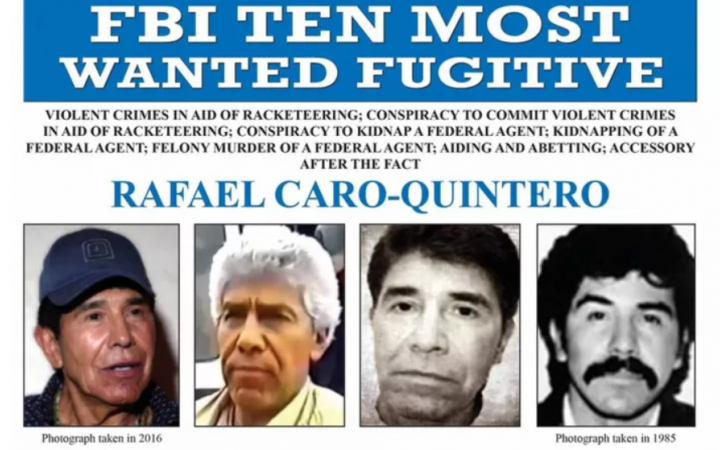 Затримали наркобарона Каро Кінтеро, який став одним з героїв серіалу “Narcos: Mexico”