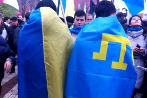 В Крыму задержали татарина за участие в проукраинском митинге