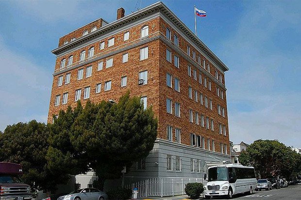 Здание Генконсульства России в Сан-Франциско. 