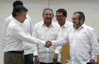 Влада Колумбії погодила з повстанцями умови остаточного припинення вогню