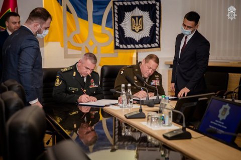 Нацгвардії України та Каліфорнії підписали Меморандум про співробітництво