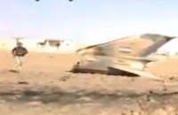 В Дамаске разбился сирийский военный самолет 