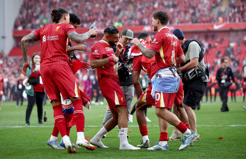 Гравці &quot;Ліверпуля&quot; після фінального свистка