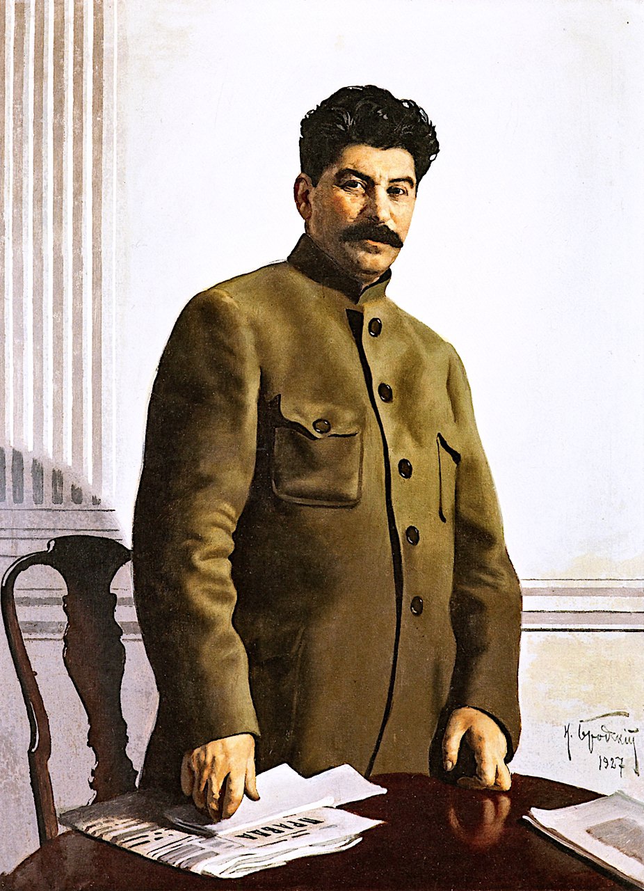 Портрет Йосипа Сталіна. Ісаак Бродський, 1927