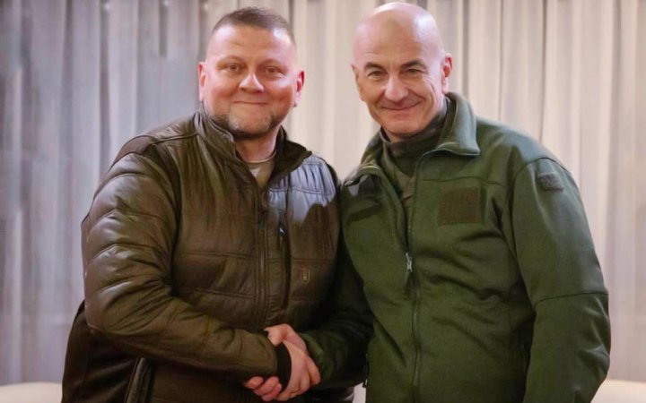 ​Залужний зустрівся з начальником Генштабу Збройних сил Польщі
