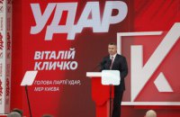 "УДАР" официально выдвинул Кличко кандидатом в мэры Киева и представил партийный список в Киевсовет (обновлено)