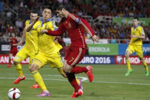Збірна України програла Іспанії у відборі Євро-2016