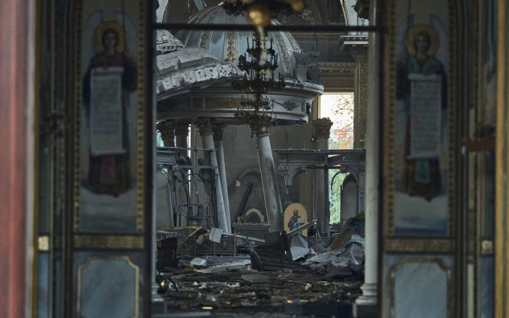 Одеська єпархія УПЦ засудила російський теракт по Спасо-Преображенському кафедральному собору