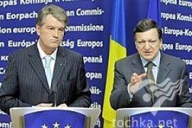 Ющенко поболтал с Баррозу о евроинтеграции