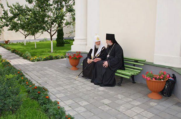 Патриарх Кирилл и Архиепископ Владимир