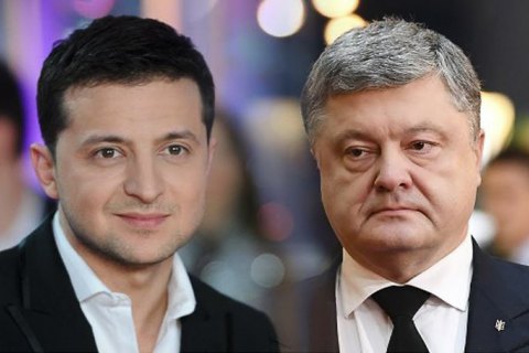 Национальный экзит-полл: Зеленский 30,6%, Порошенко 17,8%, Тимошенко 14,2% (обновлено)