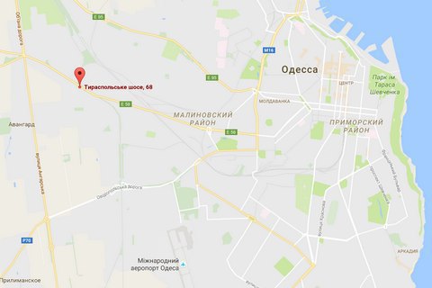 В Одессе прогремел взрыв гранаты (обновлено)