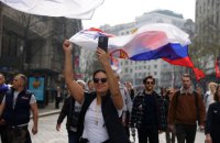 Сербські протестувальники тепер вимагають дострокових парламентських виборів