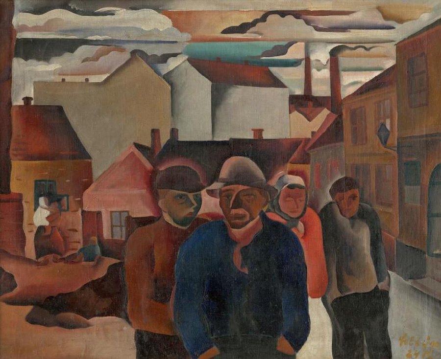Безробітні, Франтішек Фолтин (1924)