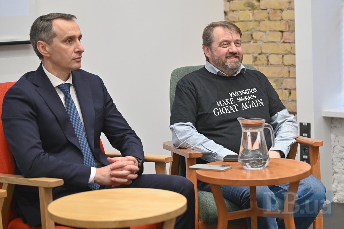 Віктор Ляшко і Федір Лапій (праворуч)