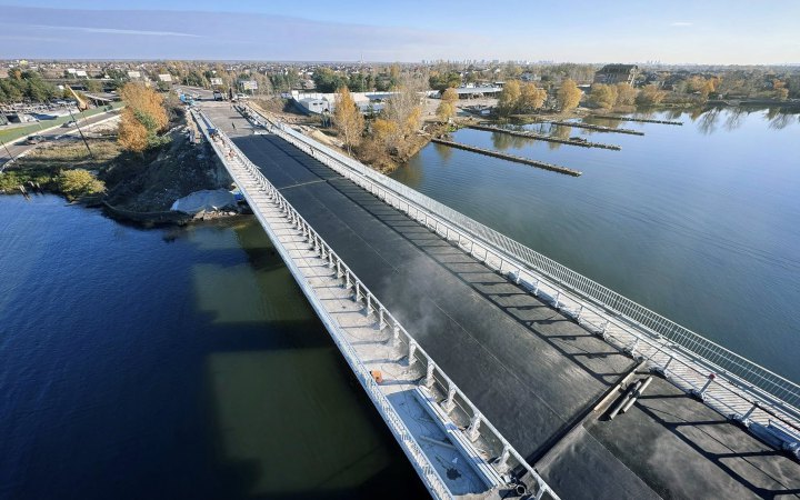 Відновлено рух мостом на трасі Р-69 Київ-Чернігів