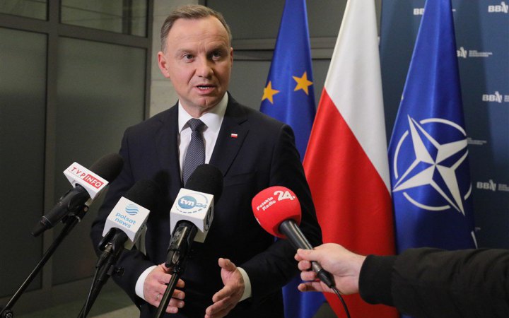 Дуда: ЄС має допомогти Польщі і Німеччині у разі збільшення потоку біженців з України