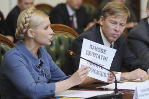 Тимошенко понравиось предложение встречи оппозиции с Януковичем