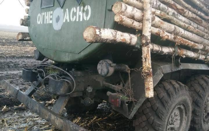 У Чернігівській області ЗСУ розбили російську колону, яка вирішила прикинутися дровами