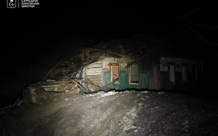 Внаслідок російських обстрілів Сумщини п'ятеро людей постраждали
