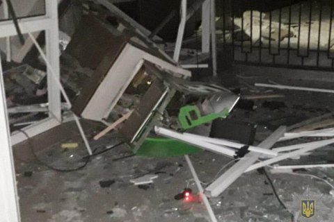 В Харькове ночью неизвестные взорвали два банкомата