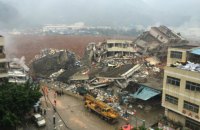 Після зсуву на півдні Китаю зникли безвісти понад 90 людей