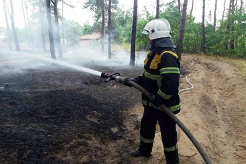 В Киеве и области объявлен наивысший уровень пожарной опасности