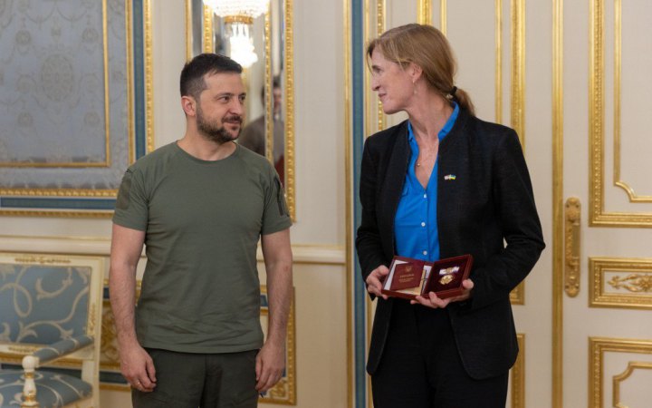 Зеленський зустрівся з адміністраторкою USAID і нагородив її орденом княгині Ольги