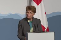 ​Президент Швейцарії розповіла про підготовку інавгураційного Саміту миру