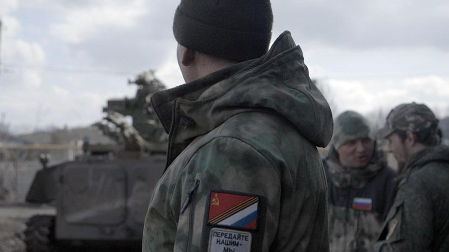 Кадр з фільму 'Росіяни на війні'. 