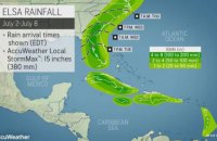 Тропический шторм "Эльза" начал движение из Кубы во Флориду