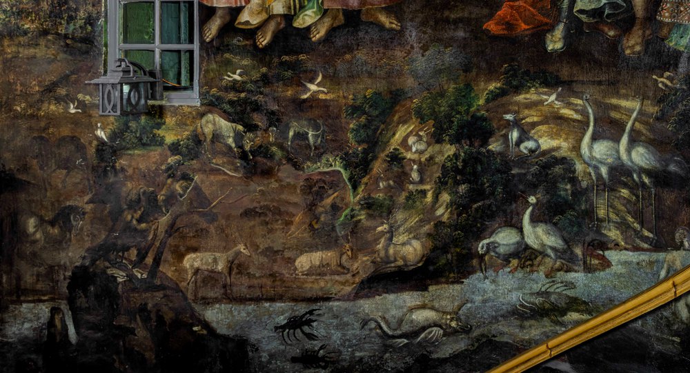 Бестіарій на стінах храму