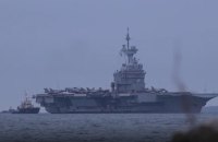 Російський дрон намагався наблизитися до авіаносця у Швеції