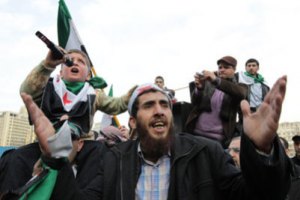 Противники Асада устроили погром в посольстве Сирии в Берлине