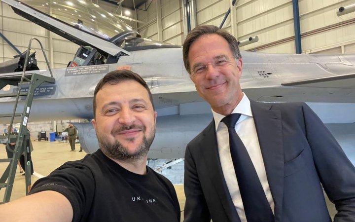 Нідерланди передадуть Україні літаки F-16, - Зеленський 