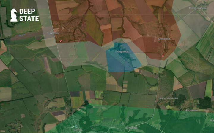 Deep State: ЗСУ звільнили Андріївку на Сумщині