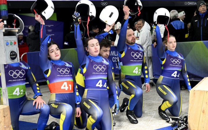 Українські санкарі – шості в командній естафеті на Олімпіаді-2026
