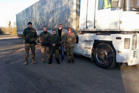 Анестезист ПДМШ привез 20 тонн продуктов бойцам 30 ОМБр