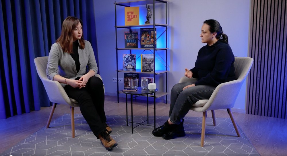 голова НСЗУ Наталія Гусак і редакторка відділу «Здоровʼя» LB.ua Ірина Андрейців