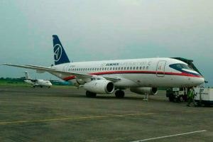 Оприлюднено відео з місця падіння Sukhoi Superjet-100