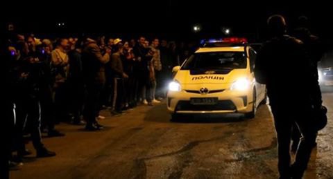 В Одессе патруль полиции отстранили от службы за участие в уличных гонках на "Приусе"
