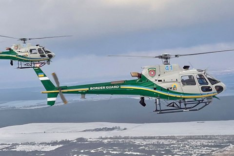 Госпогранслужба получила еще три новых французских вертолета Airbus 