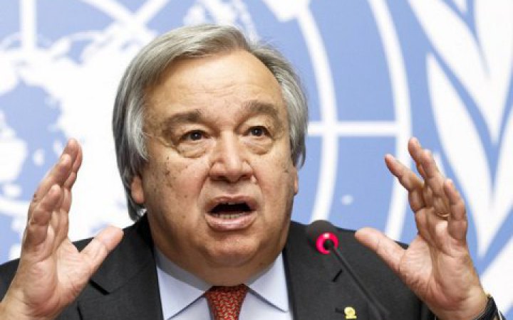 Очільник ООН жаліється, що не має "незалежної інформації" про підрив Росією дамби Каховської ГЕС