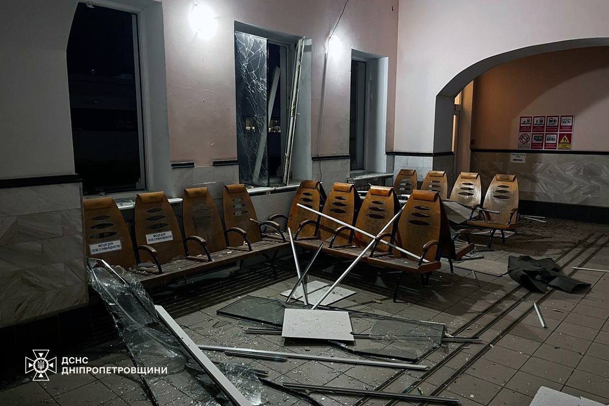 наслідки російської атаки на Дніпропетровщині